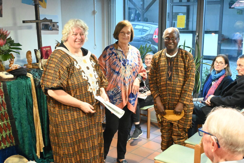 Menschen, die den Gottesdienst gestaltet haben